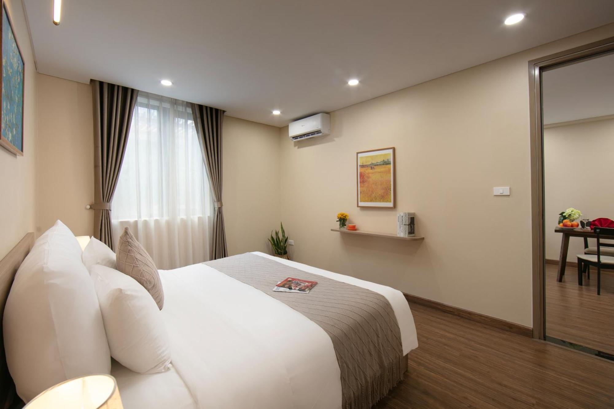 Hb Serviced Apartment - Lac Long Quan Ханой Екстериор снимка