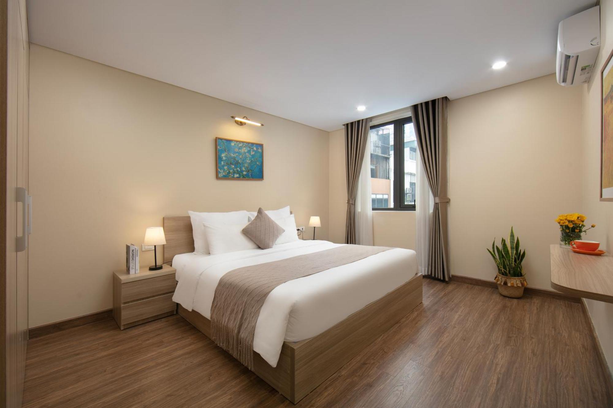 Hb Serviced Apartment - Lac Long Quan Ханой Екстериор снимка