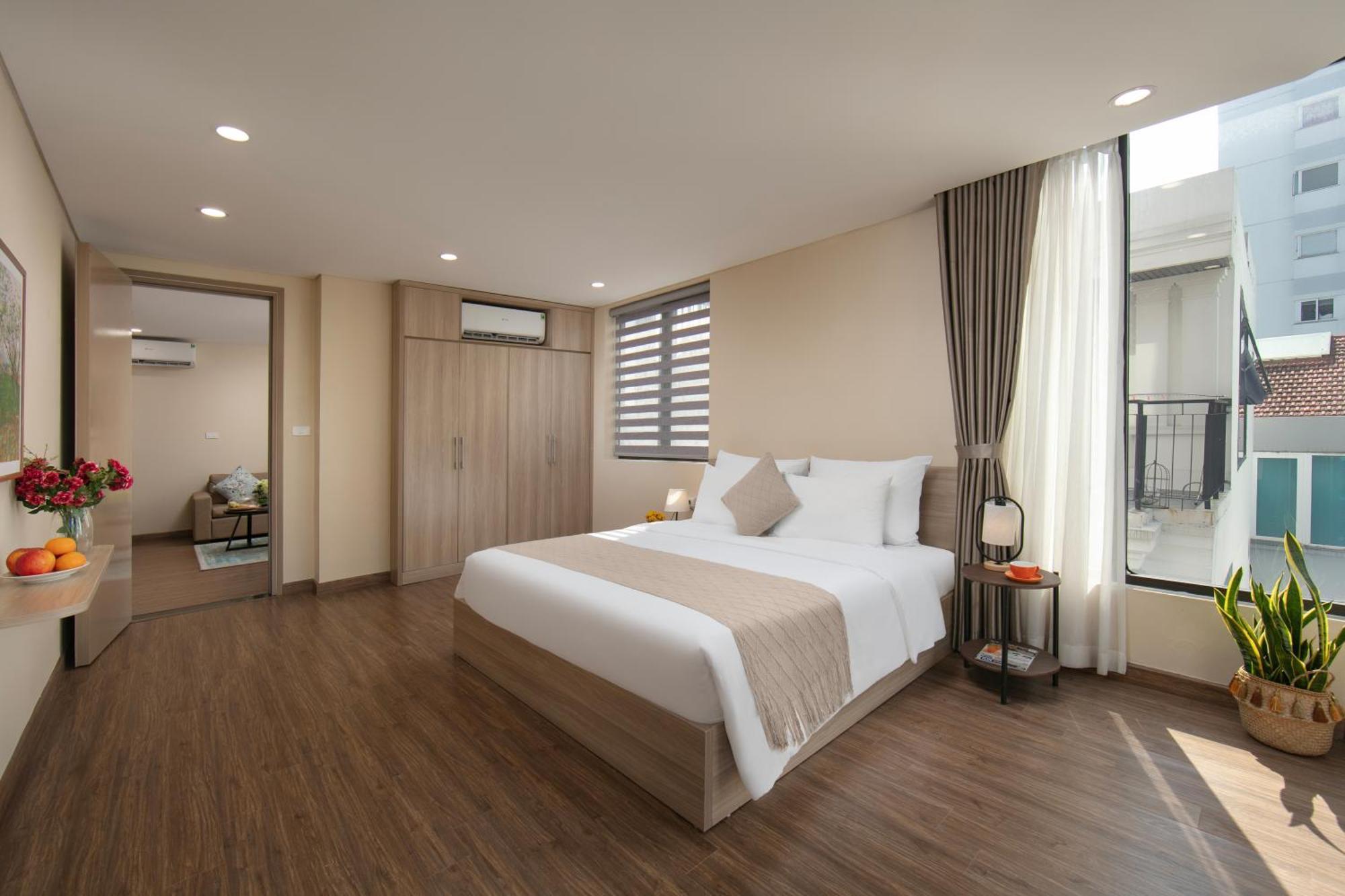 Hb Serviced Apartment - Lac Long Quan Ханой Екстериор снимка