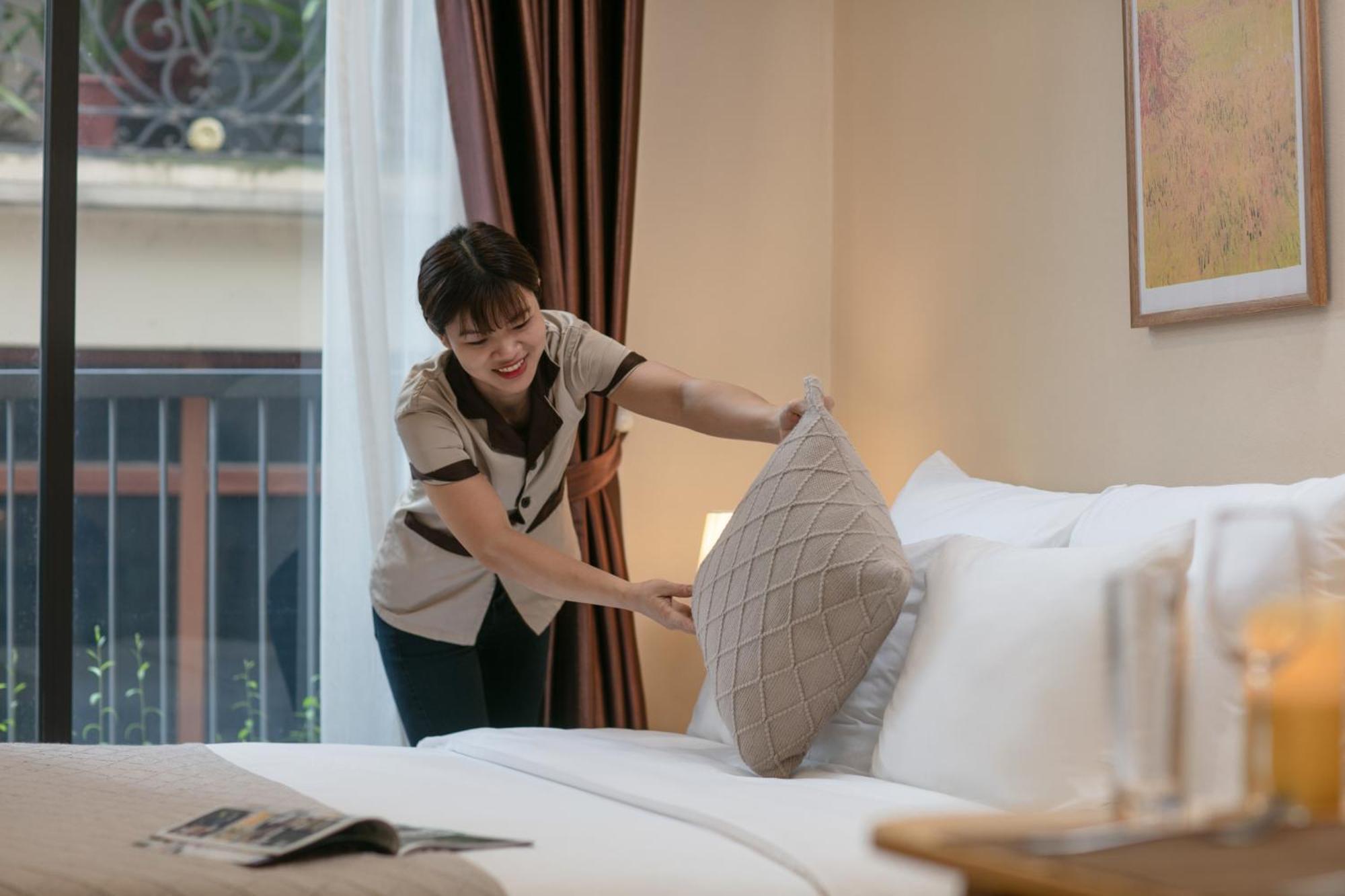 Hb Serviced Apartment - Lac Long Quan Ханой Екстериор снимка